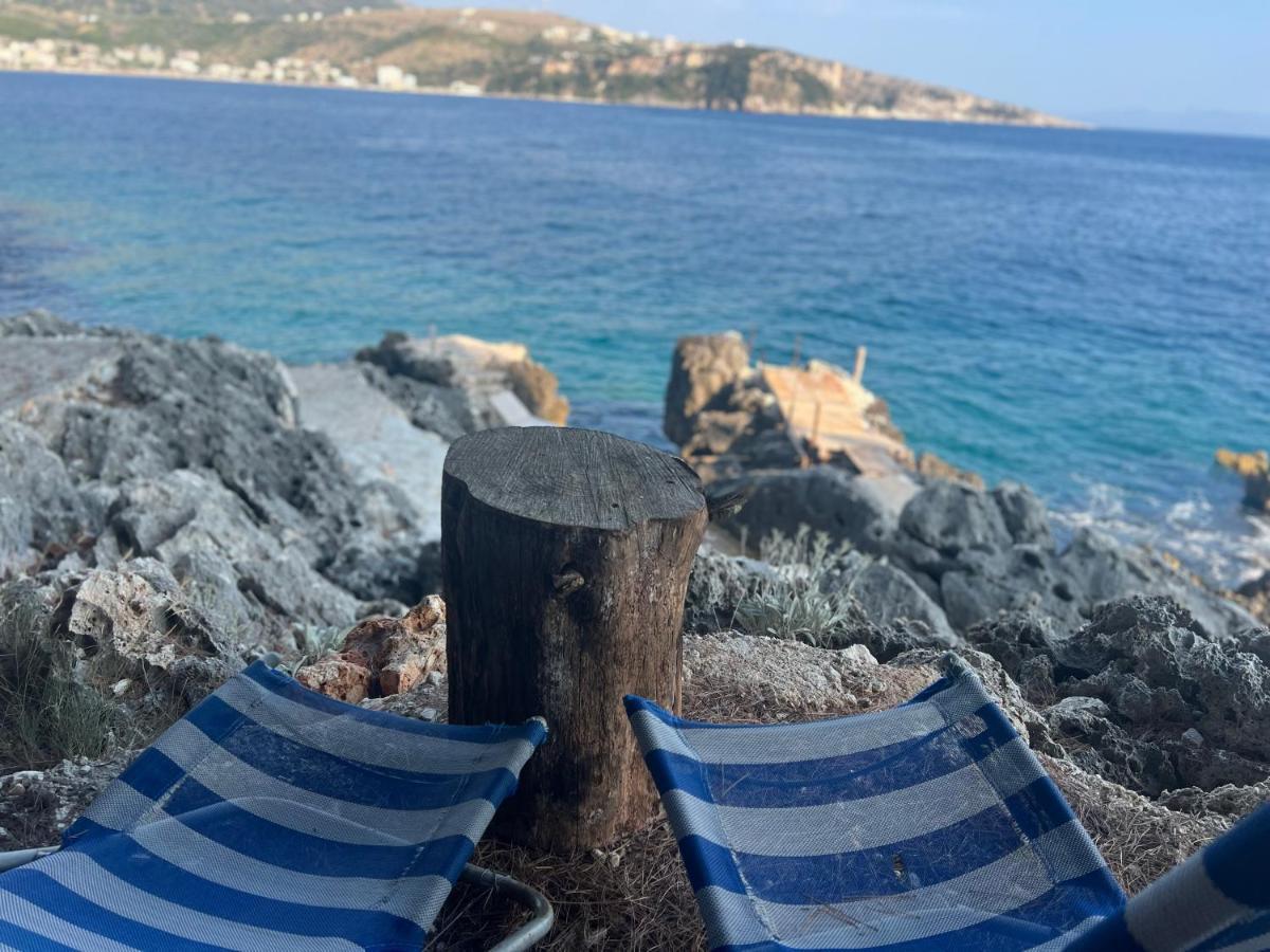 Pine Side Camp Hotel Himare Exterior foto